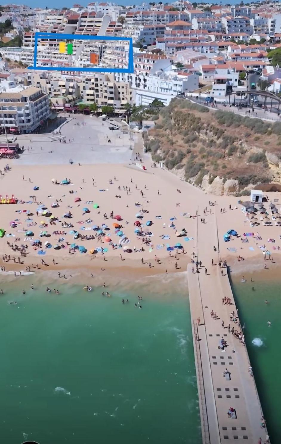 Albufeira Holidays Penthouse Sea View Kültér fotó